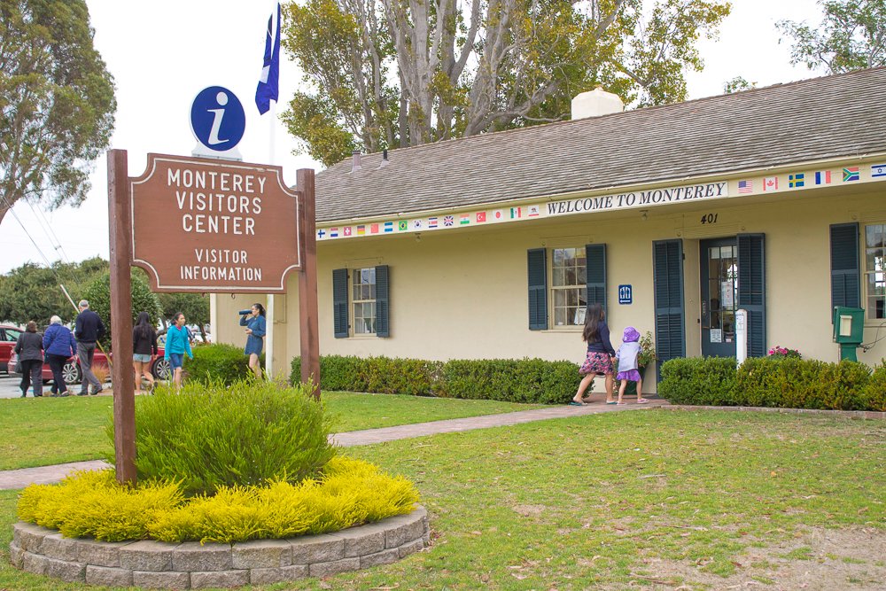 O centro de Informações Turísticas de Monterey
